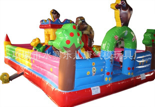 淘气堡-项城加工气模玩具厂家 直销充气城堡 淘气堡 熊出没-淘气堡尽在阿里巴.