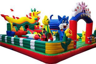 【充气城堡,充气堡,大型充气玩具,大象乐园】价格,厂家,图片,充气玩具,项城市千佛阁童博气模玩具厂-