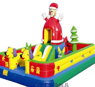 定制儿童小型充气城堡蹦蹦床游乐设备 新款卡通主题气模玩具图片_高清图_细节图